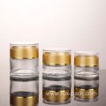 100ML Golden Plasti Candle Jar For Cream